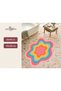 AURA Modern Woven-Base Decorative Rug with Color Wave Pattern aura4065 - 6