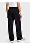Two Mt Shop Quality Lcw Vision Black 3 Thread Plain Standard & Regular Women's Sweatpants - 4