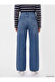 Lcw Modest Indigo Balloon Fit Women's Jean Pants - 4