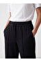 Lcw Comfort Black Soft Touch Women's Sweatpants - 3