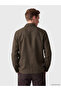 Southblue Khaki Regular Fit Stand Collar Men's Jacket - 4