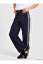 Two Mt Shop Quality Lcw Comfort Navy Blue Interlock Plain Standard & Regular Women's Sweatpants - 2
