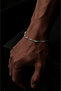 Steel Singapore Chain Silver Men's Bracelet 3mm - 5