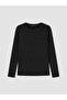 Lcw Everyday Black Crew Neck Women's Bodysuit - 5