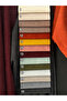 Knitted Premium Honeycomb Embossed Soft Texture Lined Upholstery Fabric - 2
