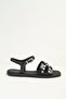 Women's Black Stone Jelly Sandals Pco-1024 - 2