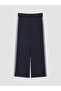 Two Mt Shop Quality Lcw Comfort Navy Blue Interlock Plain Standard & Regular Women's Sweatpants - 5
