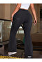Women's Smoked Denim Pants Plus Size - 2