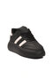 Black Thick Sole Lace-Up Unisex Walking and Sports Shoes Sneaker Dvs-01 - 4