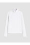 Esvab • Modern & Distinctive Stand-Up Collar Women's Sports Bodysuit with Finger Loop - 6
