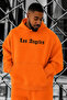 3 Yarn Combed Cotton Los Angeles Printed Oversized Sweatshirt Mw2