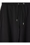 Two Mt Shop Quality Lcw Everyday Black Women's Jogger Sweatpants with Elastic Waistband - 3