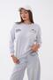 Women's Back Print Detailed Crew Neck Sweatshirt 265118 - - 2
