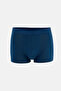 Light Blue-Blue 3-Pack Plain Cotton Boxers - 5