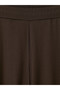Two Mt Shop Quality Lcw Everyday Brown Diving Fabric Plain Standard & Regular Women's Sweatpants - 6