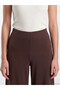 Lcw modest brown soft touch women's sweatpants - 3