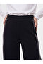 Lcw Modest Black Stripe Detailed Soft Touch Women's Sweatpants - 3