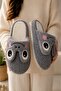 Women's Cute Frog Patterned Winter Soft Plush House Slippers - 7