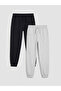 Lcw Kids Gray Girls' Sweatpants 2-Piece Set