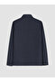 Southblue Navy Blue Regular Fit High Collar Men's Jacket - 7
