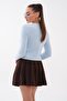 Women's Button Closure Bearded Knitwear Knitted Cardigan 265038 - 5