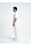 Men's 2 Thread Short Sleeve T-Shirt Pants Set Oversize Casual Two-Piece Set - 2