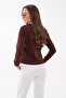 Women's Rabbit Embroidered Two-Thread Sweatshirt 265070 - 5