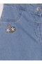 Nevavm Farkıyla Lcw Baby Blue Flower Embroidered Baby Girl Jean Pants - 4