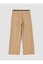 Esvab • Modern & Distinctive Women's Wide-Leg Jeans with Belted Waist - 8