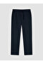 Navy Blue Regular Fit Men's Pajama Bottoms