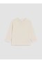 Two Mt Shop Quality Lcw Baby Beige Oval Collar Baby Boy T-Shirt