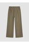 Esvab • Modern & Distinctive Wide-Leg Women's Trousers with Waist Drawstring - 8