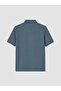 Rmz Gi̇yi̇m Farkiyla Devrik Roba Yaka Men's T-Shirt - 7
