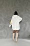    White Floral Embroidered Sweater - 4