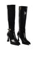 Black Thin Heeled Zippered Women's Boots 9652013 - 2