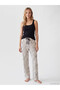 Lcw Dream Pink Leopard Patterned Women's Pajama Bottoms