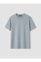Southblue Blue Crew Neck Embroidered Men's T-Shirt - 5