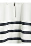 Timeless Clothing & Timeless Choices Devark Roba Collar Striped Men's Sweatshirt - 8