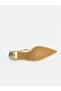 Lcw Steps Beige Pointed Toe Embroidered Women's Heeled Shoes - 3