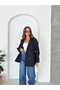 Windbreaker Detailed Belted Araboy Trench Coat - 2
