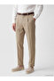 Trendlucky Men's Regular Fit Linen Look Pleated Trousers with a Difference