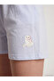 Lcw Dream Ecru Elastic Waist Printed Women's Shorts Pajama Bottoms 2-Piece - 6