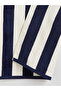 Lcw Accessories Navy Blue Striped Men's Beach Towel 70X150 cm - 3
