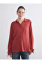 Lcw Grace Brown Plus Size Women's Shirt