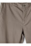 Lcwaikiki Classic Brown Regular Fit Gabardine Men's Chino Pants - 7
