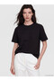 Lcw Comfort Black Stone Soft Touch Women's T-Shirt