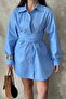 Blue Belted Double Suit - 3