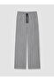 Lcw Dream Anthracite Shirt Collar Striped Women's Pajama Set - 8