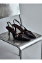 Lcw Steps Brown Pointed Toe Women's Heeled Shoes