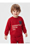 Two Mt Shop Quality Lcw Baby Red Washington Printed Baby Boy Tracksuit Set - 2